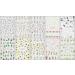 JMEOWIO 10 Sheets Flower Nail Art Stickers Decals Self-Adhesive Spring Summer Line Colorful Floral Nail Supplies Nail Art Design Decoration Accessories - Buy Online on GoSupps.com