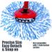 homsis 6 Pack Mop Replace Head Compatible with O Cedar 2-Tank RinseClean Spin Mop - Mop Refills Made of Microfiber  Deep Cleaning  Machine Washable and Easy to Replace - Buy Online on GoSupps.com