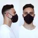BONNYCO Washable Cloth Mask - Set 3 Washable Mask Black Mask Certificate UNE 0065 Adjustable Reusable Fabric Masks Approved - Buy Online on GoSupps.com