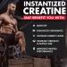 Gains in Bulk Instantized Creatine Monohydrate Powder Pre Workout Supplement for Muscle Endurance & Energy Sour Raspberry 30 Servings 100% Soluble No Bloating - Buy Online on GoSupps.com