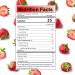 Organic Strawberry Powder 8oz - Freeze Dried, Non GMO, Vegan Superfood for Baking, Snacks & Beverages - Buy Online on GoSupps.com