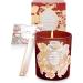 Cinnamon Ginger Blossom Candle - Soy Wax Aromatherapy Candle | Warm Winter & Fall Scent - Natural Wood Wick | Perfect Relaxing Gift for Women & Men - Buy Online on GoSupps.com