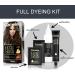 Cameleo - Permanent Hair Colour Cream - Light Golden Brown - Intensive Color & Protection - 5 Oils + Omega Plus Acids - Professional Luxurious Hair Dye - Full Kit - Buy Online on GoSupps.com