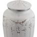 Hind Handicrafts Aluminium Cremation Urn for Human Ashes Adult - Handcrafted Funeral Memorial Ash Storage Urn - Affordable Urn - Bag Included (6.5" x 6.5" x 10.5" - 200lbs or 91kg Matte White) 6.5" x 6.5" x 10.5" - 200lbs or 91kg Matte White - Buy Online on GoSupps.com