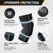 Cambivo 2x Elbow Bandage for Men & Women - Tennis Arm Support with Gel Pads & Stabilizers for Pain Relief - XL Black - Buy Online on GoSupps.com