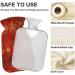 Snowflakes Christmas Heat Bottle - 2L | Pain Relief & Therapy Water Bag for Warmth & Comfort - Buy Online on GoSupps.com