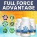 Full Force Amino Acid Supplement - 5000mg EAA BCAA Tablets for Workout Recovery & Performance - Essential Tissue Building Amino Acids - Buy Online on GoSupps.com