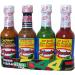 El Yucateco Habanero 4 x 120ml Pack/Mexican Hot Sauce Variety Bottles Red & Green Habanero Sauce Extra Hot Chilli Sauce and Carribean Spicy Sauce - Buy Online on GoSupps.com