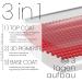 Bot 20x UV Gel Nail Foil - Self-Adhesive Summer Red Lasts Up to 3 Weeks Dermatest 'Very Good' | All-in-One Nail Foils for Easy Application - Buy Online on GoSupps.com