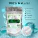 Buy 100% Pure Organic Menthol Crystals - Natural Spa Quality | 4OZ Resealable Bag - International Shipping Available - Buy Online on GoSupps.com