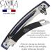 Camila Paris CP3456 Dark Blue French Hair Barrette Clip - Strong Hold Grip for Women and Girls, No Slip Durable Styling Hair Accessory - Made in France - Buy Online on GoSupps.com