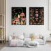 Cupmod 2 Pack Mushroom Forest Cross Stitch Kits for Adults - Flower Counted Embroidery Needlepoint Patterns - Buy Online on GoSupps.com