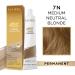 Clairol Professional Permanent 7N Medium Neutral Blonde Hair Color - 2oz (1 Pack) - Buy Online on GoSupps.com