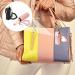 2 PCS Soft Leather Lipstick Holder Keychain - Portable Chapstick & Lip Balm Keyring Pouch (Black & Pink) - Travel Essential - Buy Online on GoSupps.com