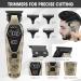 Professional Hair Clipper for Men - Cordless Heavy-Duty Motor Hair Cutting Kit with LED Display & USB Charging - Gifts for Men - Bronze - Buy Online on GoSupps.com