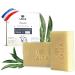 Goat milk soap (2x 100g) handmade in France natural goat milk mask facial peeling anti pimple anti -acne anti -blacksmith solid facial cleaning natural soap gift idea