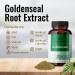 HERBAMAMA Goldenseal Root Capsules - Organic Women's Support Supplement for Respiratory & Digestive Function - 700mg 100 Caps - Buy Online on GoSupps.com