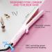 Buy 360 Airflow Styler 2 in 1 Curling Iron & Hair Straightener - Adjustable Dual Voltage Perfect for All Hair Types Pink - International Shipping Available - Buy Online on GoSupps.com