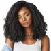 Sensationnel CKCo HalfWig - Synthetic Instant weave full wig style CURLS KINKS AND CO Half wig - RAIN MAKER (1B)