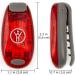 LED Safety Light 2 Pack - Nighttime Visibility for Runners, Cyclists, Walkers - Clip On for Maximum Visibility - Red - Buy Online on GoSupps.com
