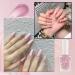 Nude Pink Nail Polish Varnish Gel Long Lasting Quick Dry Nail No Need Cure Chip-resistant Nail Varnish Large Volume 10ML Easy to Apply Nail Polish Gift for Women & Girls - Buy Online on GoSupps.com