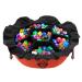 CardKingPro Immense Dice Bags with Pockets - Burnt Orange - Capacity 150+ Dice - Great for Dice Hoarders Patented Design