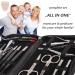 3 Swords Germany 16-Piece Manicure, Pedicure, and Nail Care Set - Premium Quality - Black - Buy Online on GoSupps.com