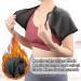 Samuliy XL Shoulder Heating Pillows - 360 Heated Neck Wrap Washable Velvet Relaxation Pillow for Neck & Shoulder All-Year Comfort - Dark Gray - Buy Online on GoSupps.com