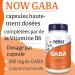 Now Foods GABA 500 mg 100 Vegetable Capsules Laboratory Tested Vitamin B6 Gluten Free Soy Free Vegetarian - Buy Online on GoSupps.com