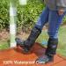 LINKEASE Waterproof Shoe Cover - Foldable & Reusable with Reflector | 2 Pairs XX-Large - Ideal for Motorcycle, Fishing, Cycling & More - Buy Online on GoSupps.com