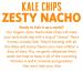 Rhythm Superfoods Kale Chips Zesty Nacho Organic 2.0 Oz (Pack of 4) - Vegan & Gluten-Free Snacks - Buy Online on GoSupps.com