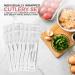 Value Plus (500 Count) 6 Piece Disposable Plastic Cutlery Set White Knife Fork Spoon Napkin Salt and Pepper Sachet Individually Wrapped Cutlery Kits Bulk Cutlery Set for Takeaway - Buy Online on GoSupps.com