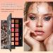 Nivofu 12 Shade Eyeshadow Palette Eyes Nude Eyeshadow Palette Highly Pigmented Cool Toned Shimmer Matte Colours For Professional Everyday Neutral Natural Looks Eye Shadow Makeup Palette With Mirror - Buy Online on GoSupps.com