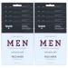 SpaLife Hydrating, Purifying, Anti-Aging, Detoxifying and Soothing Korean Beauty Facial Masks (10 Masks (Men's Volcanic Ash))