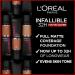 L'Oreal Paris Infallible 32H Matte Cover Liquid Foundation SPF 25 - Shade 310, 30ml - Buy Online on GoSupps.com