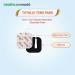 Totally TENS Electrode Pads Top Quality Reusable Tens pads Pack of 8 Self Adhesive Electrodes - Buy Online on GoSupps.com