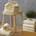 Threadmill 100% Cotton Fingertip Towels Pack of 12 - Ivory Luxury 600 GSM - Ultra Soft & Absorbent Washcloths - Premium Lint Free 12 Piece Washcloth Set - Buy Online on GoSupps.com