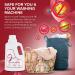 Zero Odor Laundry Odor Eliminator - Patented Molecular Technology for Clothes, Towels, Linens, Shoes & Bags - 64oz - Buy Online on GoSupps.com