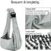 Buy Petloft Reversible Small Dog Carrier - Adjustable Hands-Free Sling for Dogs Cats & Rabbits (Light Gray) - International Shipping Available - Buy Online on GoSupps.com