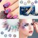 1200 Pieces 12 Colors Shiny Horse Eye Nail Rhinestones & Gems with Storage Box - Buy Online on GoSupps.com