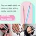 Nail Art Brushes Set - 6PCS Design Pen Painting Tools with Acrylic, Builder Gel, Extension Gel Brush, Liner Brush, and Dotting Pen - Gel Polish Manicure Salon DIY at Home - Buy Online on GoSupps.com