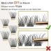 Eyelash Individually D Curl 10mm - 72 PCs DIY Individual Eyelashes for Beginners | Reusable Single Eyelash Extensions at Home - BQ Eyelash 01 - Buy Online on GoSupps.com