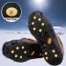 Ice Snow Cleats 10-Stud Rubber Crampons Anti Slip for Shoes & Boots - Men, Women, Kids - Size Large (7-9.5 Men/8.5-11 Women) - Buy Online on GoSupps.com