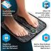 ESTIO EMS Footprint - Portable Foot Massage Device with Remote 39 Levels & 10 Modes for Enhanced Circulation - Buy Online on GoSupps.com