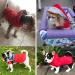 Waterproof Dog Coat with Soft Lining - Red Rain Jacket for Small Medium & Large Dogs (11-71) | Comfortable & Durable - Buy Online on GoSupps.com