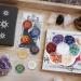 Buy CrystalTears 7 Chakra Stones Set - Natural Gemstones for Reiki & Meditation | Tumbled Chakra Stones in Box - International Shipping Available - Buy Online on GoSupps.com