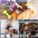 Buy Fitness Straps & Resistance Bands (5-100LB) - Ideal for Strength Training Pilates Physiotherapy & Yoga | Perfect for Men & Women - Buy Online on GoSupps.com