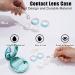 5-in-1 Green Travel Contact Lens Case with Mirror, Tweezers, Remover Tool & Solution Bottle - Buy Online on GoSupps.com
