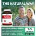 Premium Non-GMO Blood Pressure Support Supplement | High Dosage Hawthorn Extract & Berries | 90 Capsules - Buy Online on GoSupps.com