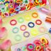 Tonyg-P 200 Mini Elastic Hair Ties - Multi-Colored Ponytail Holders & Baby Hair Accessories for Girls - Buy Online on GoSupps.com